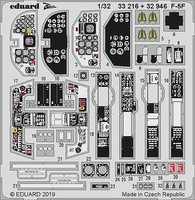 Eduard-Models F5F Interior for KTY (Kitty Hawk) Plastic Model Aircraft Accessory 1/32 Scale #32946