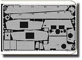 Eduard-Models King Tiger Zimmerit Armor for Tamiya