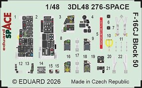 Eduard-Models 1/48 Eduard F-16CJ Block 50 SPACE for TAMIYA
