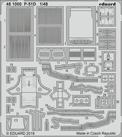 Eduard-Models 1/48 Aircraft- P51D for EDU