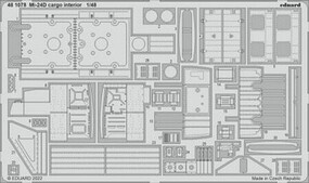Eduard-Models 1/48 Aircraft- Mi24D Cargo Interior for TSM