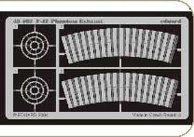 Eduard-Models F4E Exhaust details for Hasegawa
