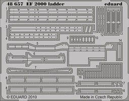 Eduard-Models EF2000 Ladder for Italeri & Revell Plastic Model Aircraft Accessory 1/48 Scale #48657
