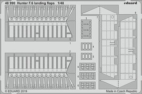 Eduard-Models Hunter F6 Landing Flaps for Airfix