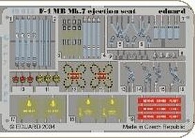 Eduard-Models F4MB Mk 7 Ejection Seat Grey for HSG