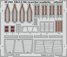 Eduard-Models Seatbelts EKA3 Skywarrior for Trumpeter Plastic Model Aircraft Accessory 1/48 Scale