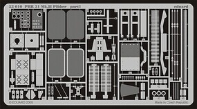 Eduard-Models PBR31 Mk II Pibber details for Tamiya Plastic Model Ship Accessory 1/35 Scale #53010
