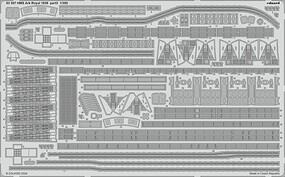 Eduard-Models HMS Ark Royal 1939 Part 3 for ILK Plastic Model Ship Accessory 1/350 Scale #53307