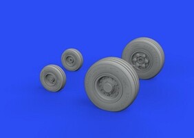 Eduard-Models 1/32 Aircraft- Tornado GR4 Wheels for ITA (Mask & Resin)