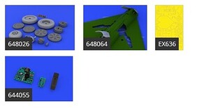 Eduard-Models MiG21MF Early LooKplus set for Eduard