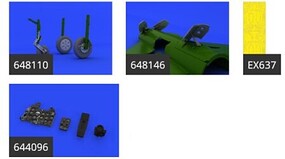 Eduard-Models MiG21PF Grey LooKplus set for Eduard