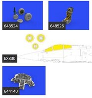 Eduard-Models F104S LooKplus detail set for Kinetic