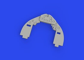 Eduard-Models FM1 LooK detail set for Tamiya