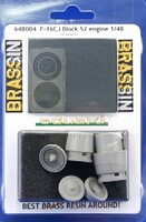 Eduard-Models 1/48 Aircraft- F16CJ Block Engine for TAM (Photo-Etch & Resin)