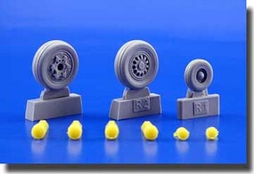 Eduard-Models F16 Late Wheels for Kinetic