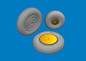 Eduard-Models 1/48 Eduard P-39 wheels early Brassin for ARMA HOBBY