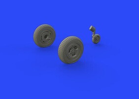 Eduard-Models Spitfire Mk XIV Wheels 3-Spoke for ARX