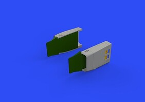 Eduard-Models 1/48 Eduard MiG23BN Engine Airtakes for EDU & TRP (PE & Resin)