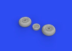 Eduard-Models 1/48 Eduard Z126/226 Trener Wheels for EDU (Mask & Resin)