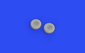 Eduard-Models 1/48 Aircraft- Chipmunk T10 Wheels for ARX (Mask &amp; Resin)