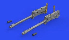 Eduard-Models 1/48 Aircraft- A6M2 Cannon Barrels &amp; Cockpit Guns for EDU (Resin)