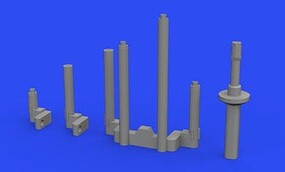 Eduard-Models 1/48 Aircraft- P38J Gun Barrels for TAM (Resin)