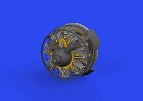 Eduard-Models 1/48 Aircraft- F4F3 Engine Mid for EDU (Photo-Etch & Resin)