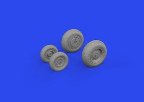 Eduard-Models 1/48 Eduard Brassin Mi-17 wheels for AMK