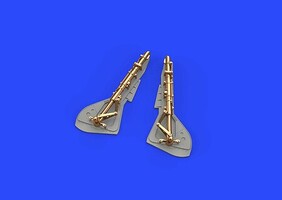 Eduard-Models 1/48 Aircraft- Fw190A7 Undercarriage Legs for EDU (Bronze & Resin)