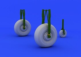Eduard-Models Lancaster Wheels for Airfix (Resin)