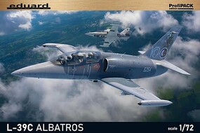 Eduard-Models L39C Albatros Aircraft (Profi-Pack) Plastic Model Airplane Kit 1/72 Scale #7044