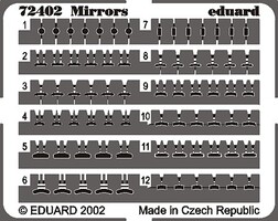 Eduard-Models 1/72 Eduard Mirrors