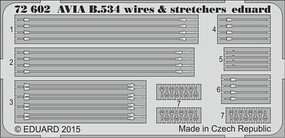 Eduard-Models 1/72 Eduard B534 Wires & Stretches for EDU