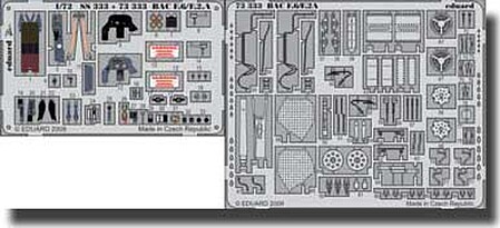 Eduard-Models 1/72 Aircraft- BAC Lightning F6/F2A for TSM (Painted Self ...