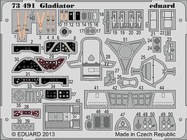 Eduard-Models Gladiator detail set for Airfix