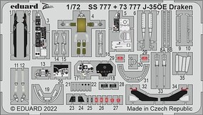 Eduard-Models 1/72 Eduard J-35oE Draken for Hasegawa/Hobby 2000