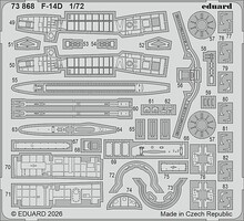 Eduard-Models 1/72 Eduard F-14D for TAMIYA