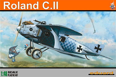Eduard-Models Roland CII German BiPlane (Profi-Pack) Plastic Model Airplane Kit 1/48 Scale #8043