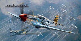Eduard-Models 1/48 P51B Mustang US Fighter w/Birdcage Canopy (Profi-Pack Plastic Kit)