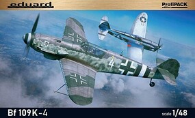 Eduard-Models 1/48 WWII Bf109K4 German Fighter (Profi-Pack Plastic Kit)