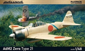 Eduard-Models 1/48 WWII A6M2 Zero Type 21 IJN Fighter (Profi-Pack Plastic Kit)