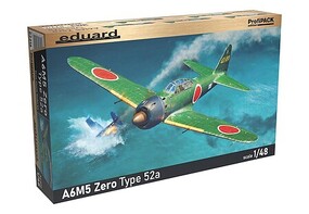 Eduard-Models 1/48 Eduard A6M5 Zero Type 52a Profipack Plastic Model Kit