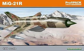 Eduard-Models MiG21R Fighter (Profi-Pack) Plastic Model Airplane Kit 1/48 Scale #8238