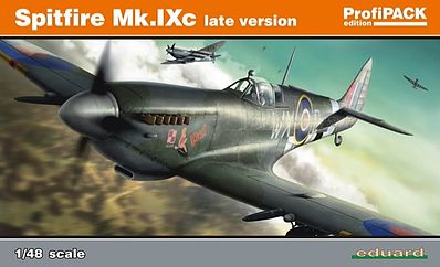 Eduard-Models Spitfire Mk IXc Late Version Aircraft Plastic Model Airplane Kit 1/48 Scale #8281