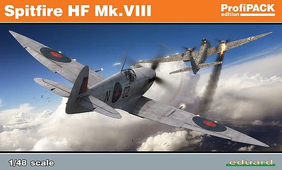 Eduard-Models Spitfire HF Mk VIII Fighter Plastic Model Airplane Kit 1/48 Scale #8287