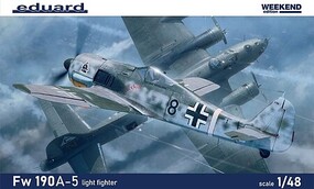 Eduard-Models 1/48 WWII Fw190A5 German Light Fighter (Wkd Edition Plastic Kit)