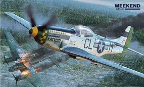 Eduard-Models 1/48 WWII P51D Mustang USAF Fighter (Wkd Edition Plastic Kit)