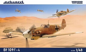 Eduard-Models 1/48 WWII Bf109F4 German Fighter (Wkd Edition Plastic Kit)