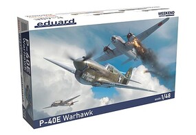 Eduard-Models 1/48 Eduard P-40E Warhawk Weekend Edition Plastic Model Kit
