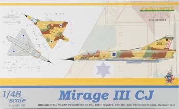 Eduard-Models Mirage III CJ No.259 Fighter (Weekend Edition) Plastic Model Airplane Kit 1/48 Scale #8494